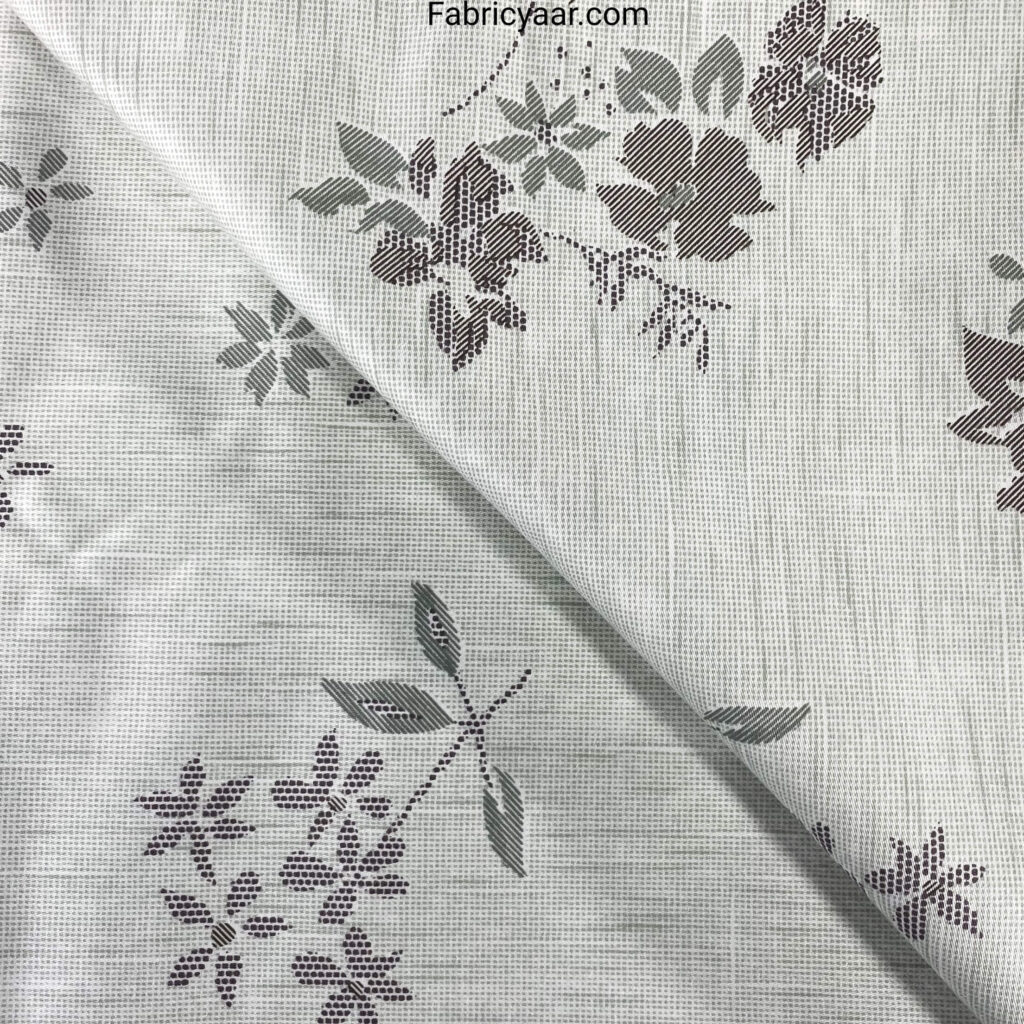 Soft Touch Giza Cotton Digital Printed Shirt Fabric (Width 58 Inch | 1.60 Meters)