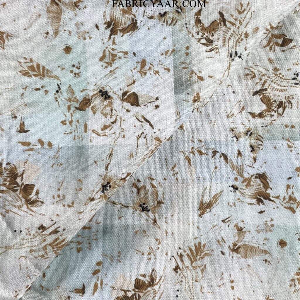 Digital printed Kurta Fabric (Width 58 Inch | 2.00 Meters)