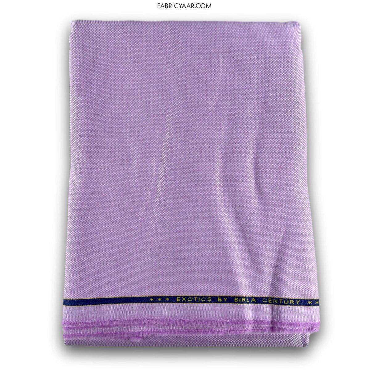 Birla Century Pure Cotton Self Textured Purple Shirt Fabric (Width 58 Inch | 1.60 Meters)