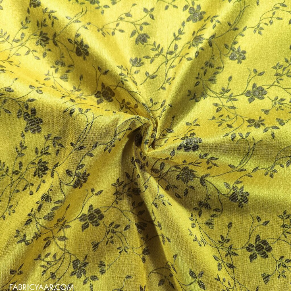 Solino Jacquard Radiant Golden Koti / Blazer / Jodhpuri Suit Fabric (Width 58 Inch)