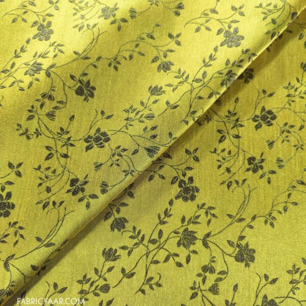 Solino Jacquard Radiant Golden Koti / Blazer / Jodhpuri Suit Fabric (Width 58 Inch)