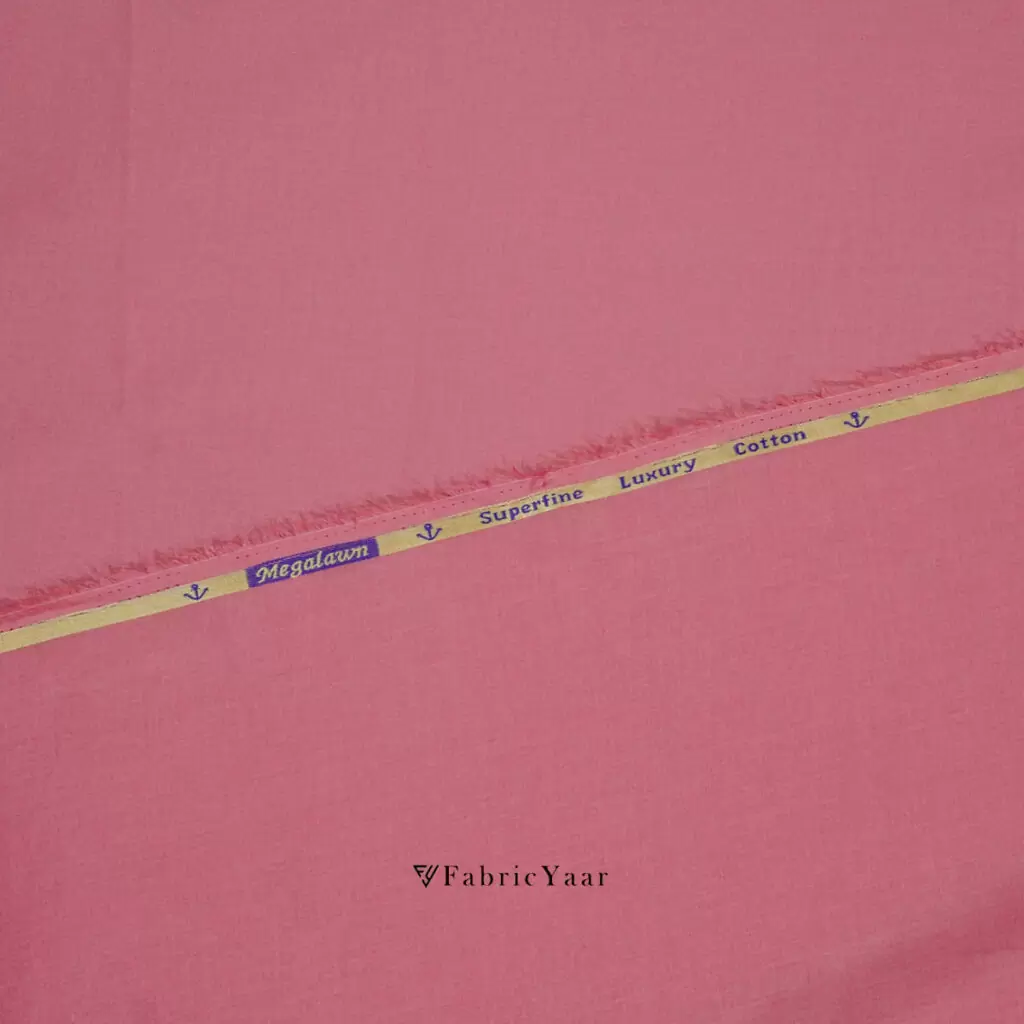 Giza Cotton Plain Vibrant Mahroon Kurta / Shirt Fabric (Width 58 Inch)