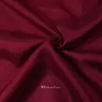 Giza Cotton Plain Vibrant Mahroon Kurta / Shirt Fabric (Width 58 Inch)