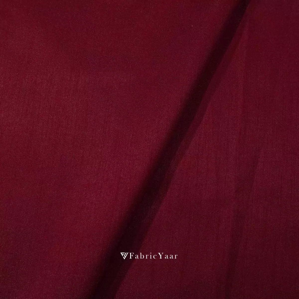Giza Cotton Plain Vibrant Mahroon Kurta / Shirt Fabric (Width 58 Inch)