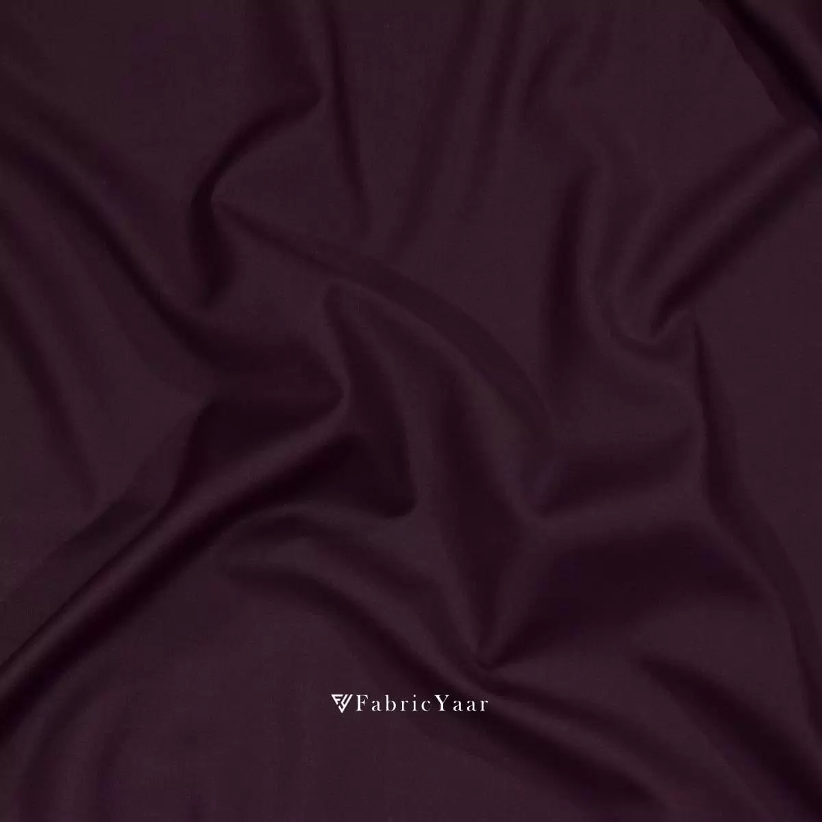 Giza Cotton Plain Vibrant Mahroon Kurta / Shirt Fabric (Width 58 Inch)