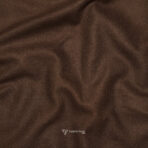 D & J Woolen Tweed Coffee Brown Blazer / koti Fabric (Width 58 Inch)