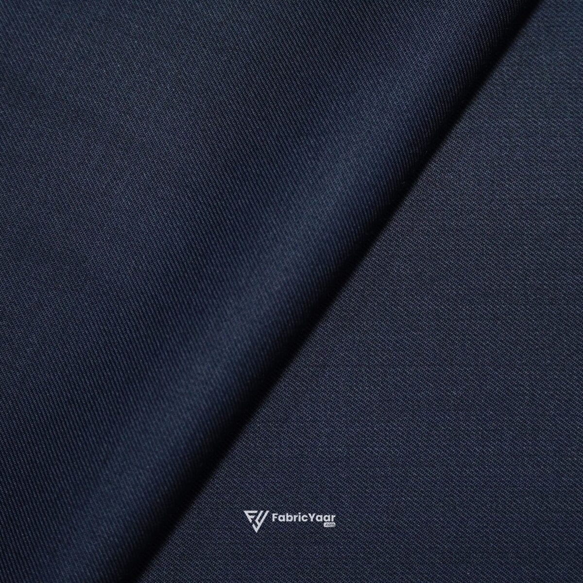 Cadini Italy T/R Navy Blue Pant / Suit Fabric ( Width 58 Inch )