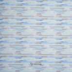 Stretchable Digital Bluish Printed Shirt Fabric (Width 58 Inch)