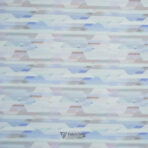 Stretchable Digital Bluish Printed Shirt Fabric (Width 58 Inch)
