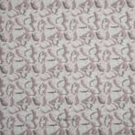 Cotton Linen Lavender Digital Printed Shirt Fabric (Width 58 Inch)
