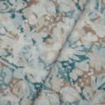 Cotton Linen Digital Flower Printed Shirt Fabric (Width 58 Inch)