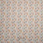 Cotton Linen Orenge Digital Print Shirt Fabric (Width 58 Inch)