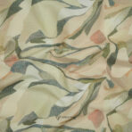Stretchable Digital Floral Printed Shirt Fabric (Width 58 Inch)