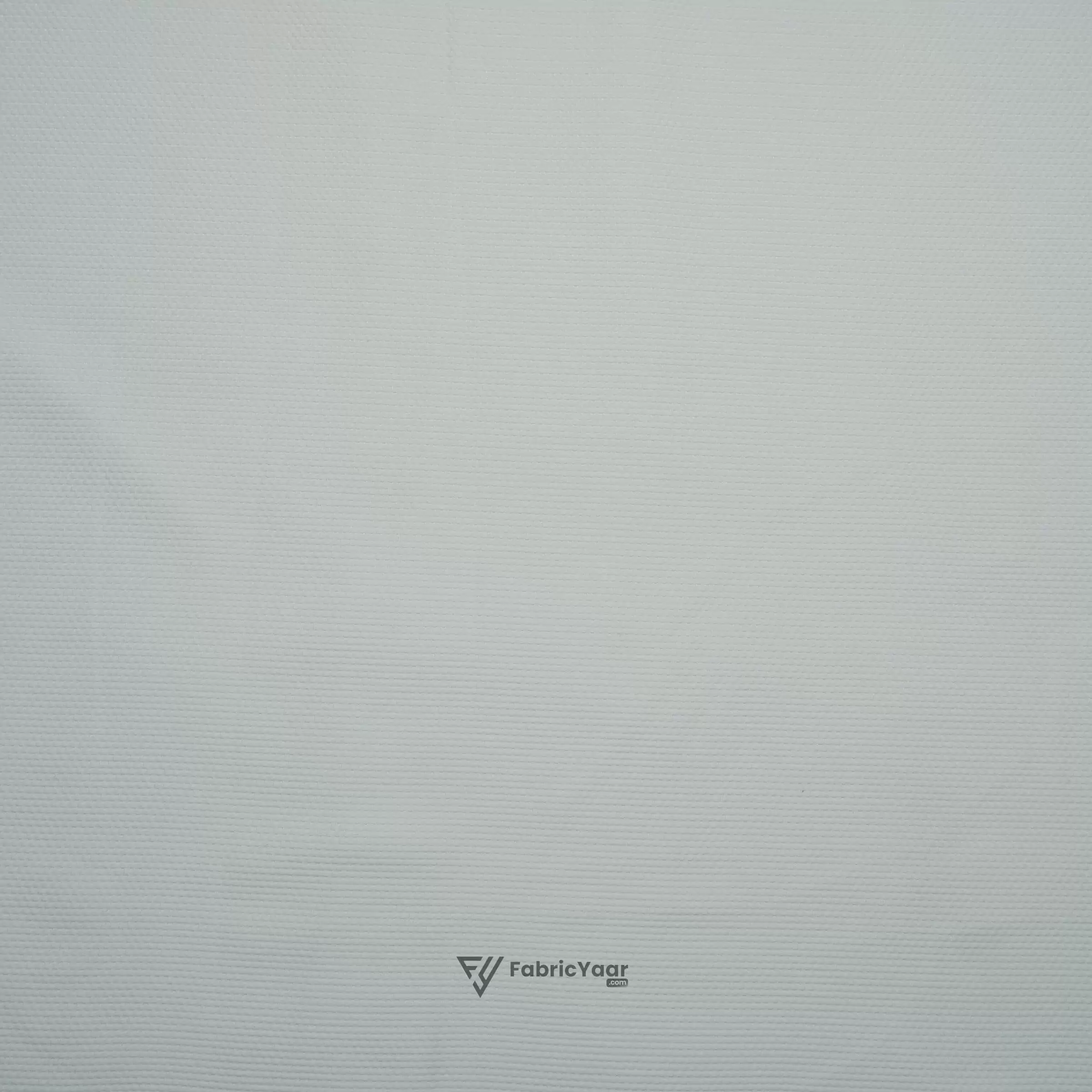 Self Textured Popcorn Plain White Shirt Fabric (Width 58 Inch)