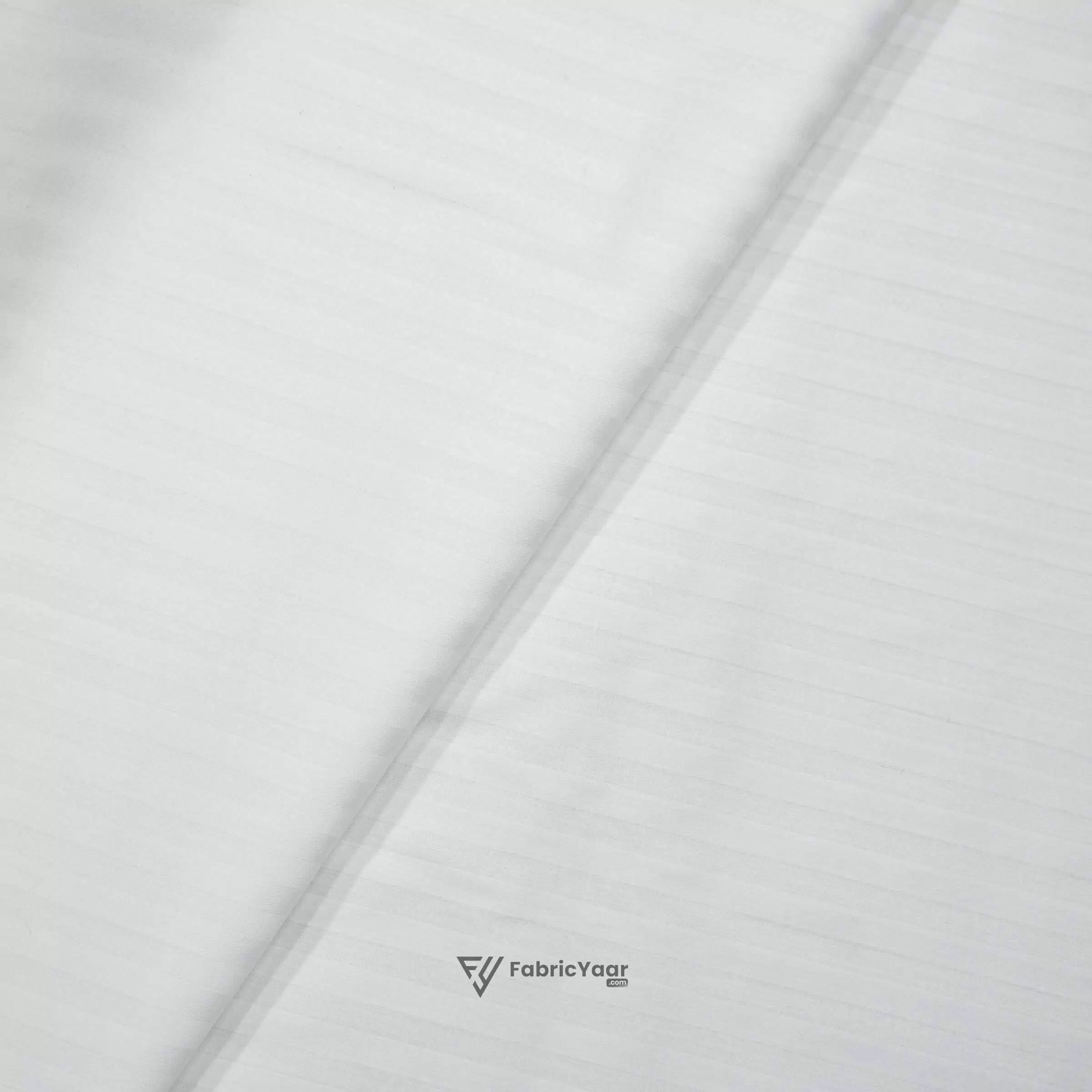 Self Dashes Line Textured Giza Cotton Shirt / Kurta Fabric (Width 58 Inch)