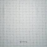 Self Textured Thick Line White Giza Cotton Shirt / Kurta Fabric (Width 58 Inch)