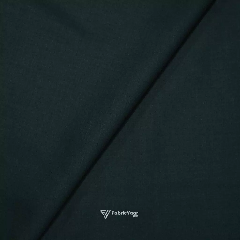 Imported T/R Plain Black Suit / Pant Fabric (Width 58 Inch)