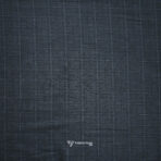 Imported T/R Self Checks Grey Suit / Pant Fabric (Width 58 Inch)