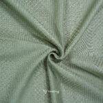 Designer Silk Embroidery Zero Sequins Olive Kurta Fabric (Width 38 Inch)