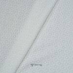 Embroidery Without Sequins White Kurta Fabric (Width 58 Inch)