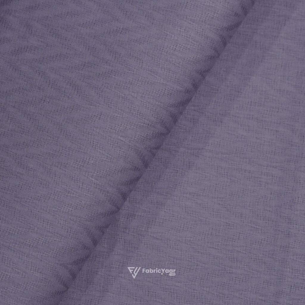 Cotton Lawn Jacquard Lavender Kurta / Shirt Fabric (Width 58 Inch)