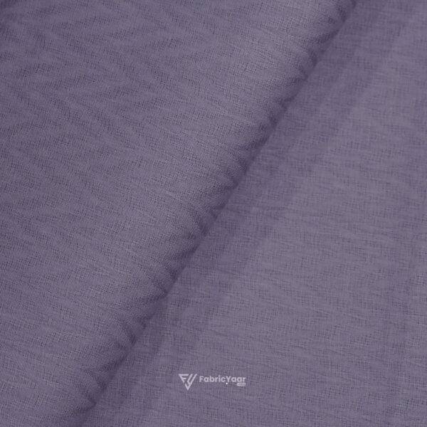 Cotton Lawn Jacquard Lavender Kurta / Shirt Fabric (Width 58 Inch)