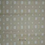 Cotton Lawn Buta Self Cream Kurta / Shirt Fabric (Width 58 Inch)