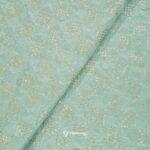 Designer Embroidery Sea Green Koti / Shrug / Kurta Fabric (Width 38 Inch)