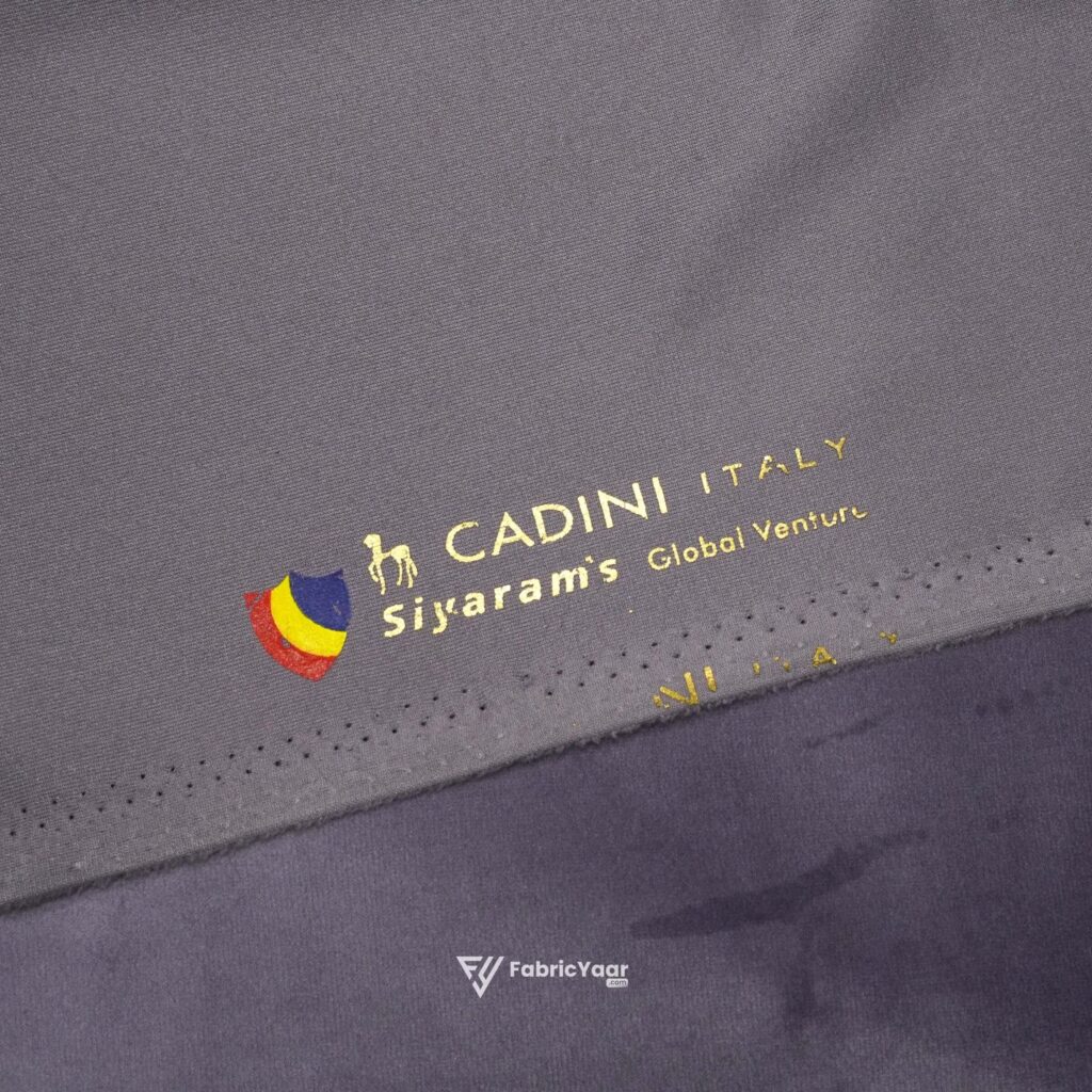 Cadini Italy Siyaram Plain Lavender Velvet Koti / Jodhpuri / Blazer Fabric (Width 58 Inch)