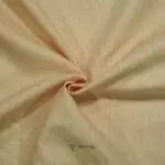 100% Pure Linen 60 LEA True Value Cream Shirt Fabric / Kurta Fabric (Width 58 Inch)