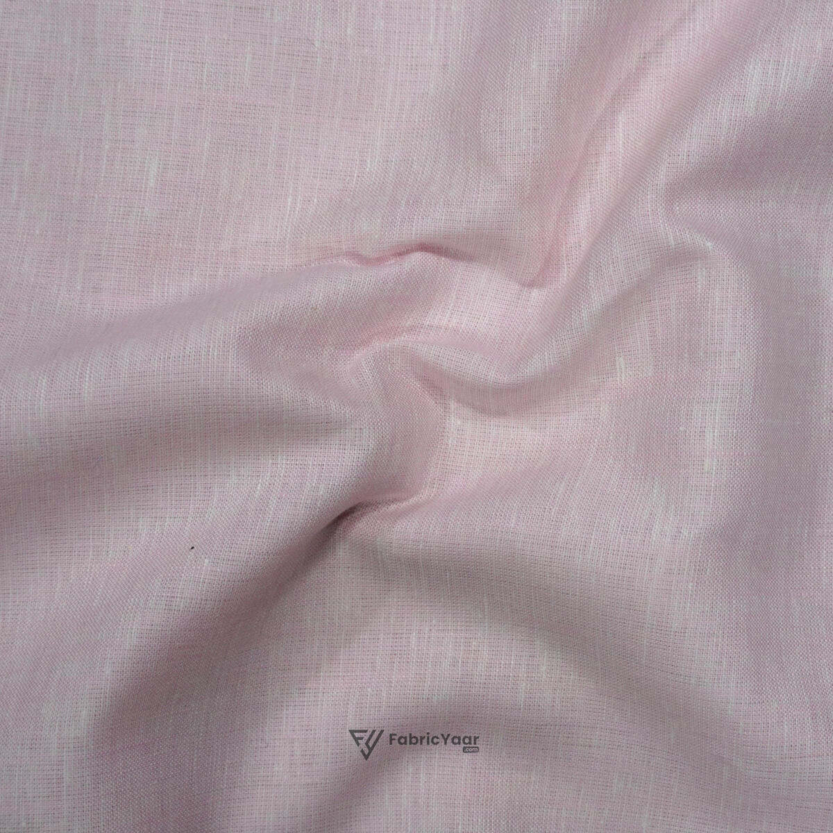 100% Pure Linen 60 LEA True Value Favourite Pink Shirt Fabric / Kurta Fabric (Width 58 Inch)