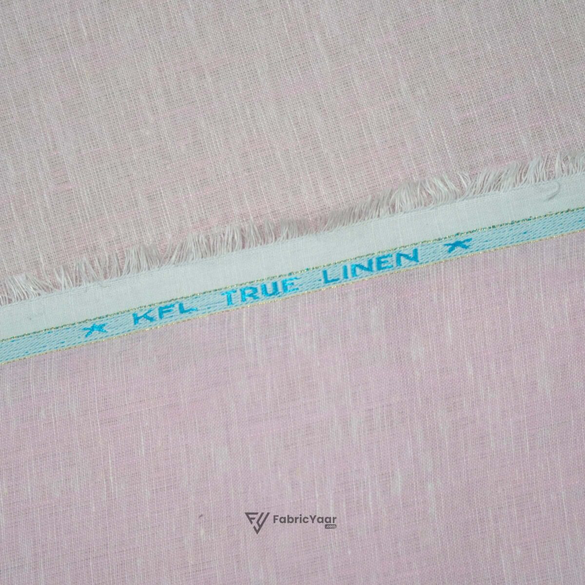 100% Pure Linen 60 LEA True Value Favourite Pink Shirt Fabric / Kurta Fabric (Width 58 Inch)