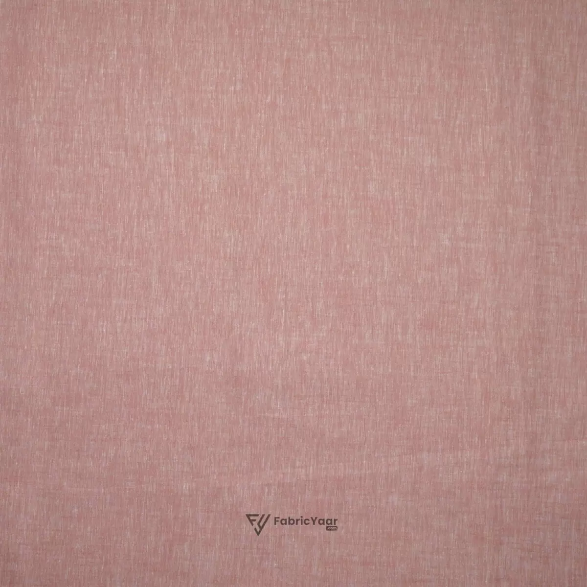 100% Pure Linen 60 LEA True Value Peach Shirt Fabric / Kurta Fabric (Width 58 Inch)
