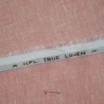 100% Pure Linen 60 LEA True Value Peach Shirt Fabric / Kurta Fabric (Width 58 Inch)