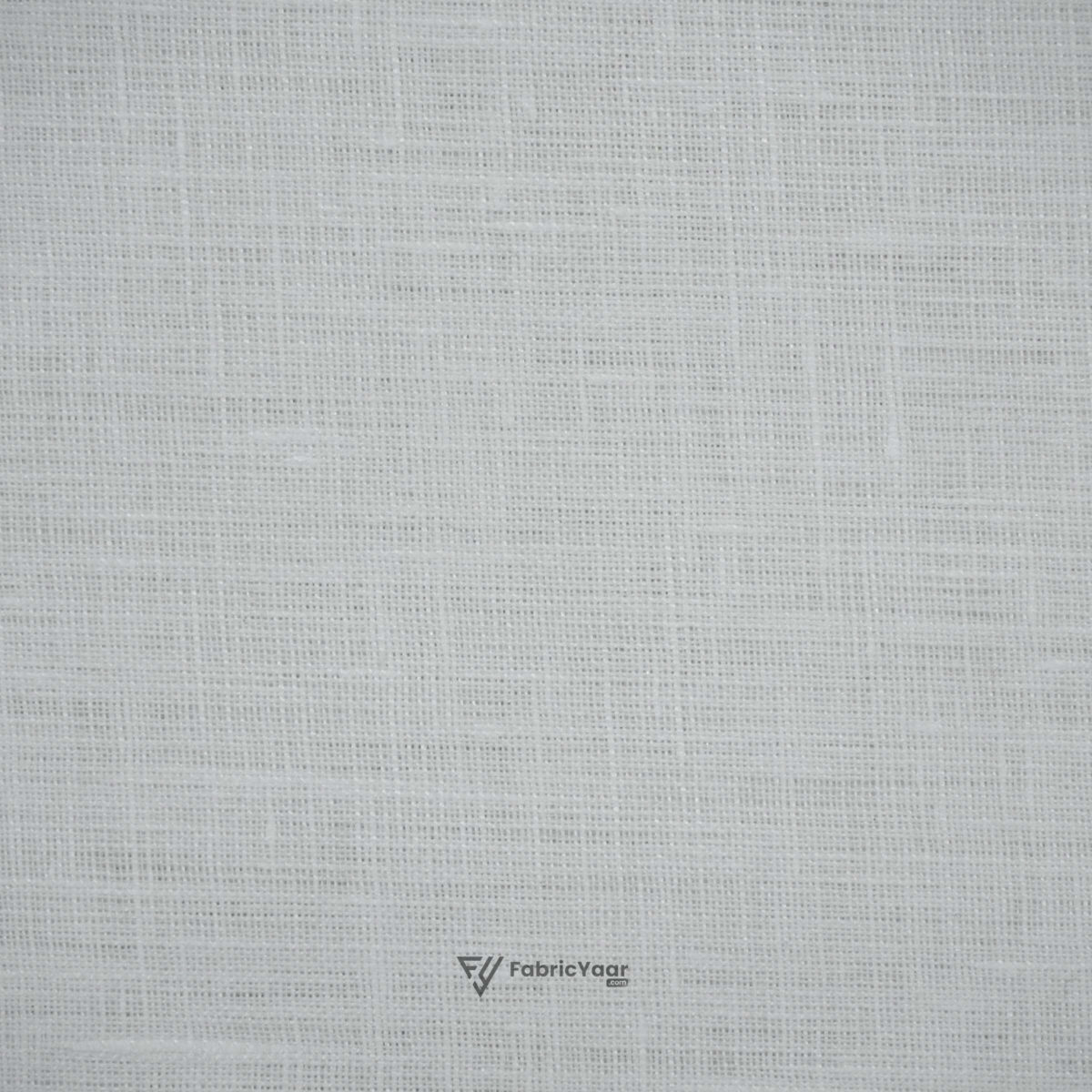 100% Pure Linen 60 LEA True Value Whitest White Shirt Fabric / Kurta Fabric (Width 58 Inch)