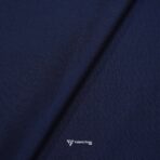 D&J Dotted T/R Navy Blue Suit / Pant Fabric (Width 58 Inch)