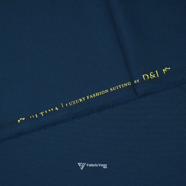 D&J T/R Rama Blue Suit / Pant Fabric (Width 58 Inch)