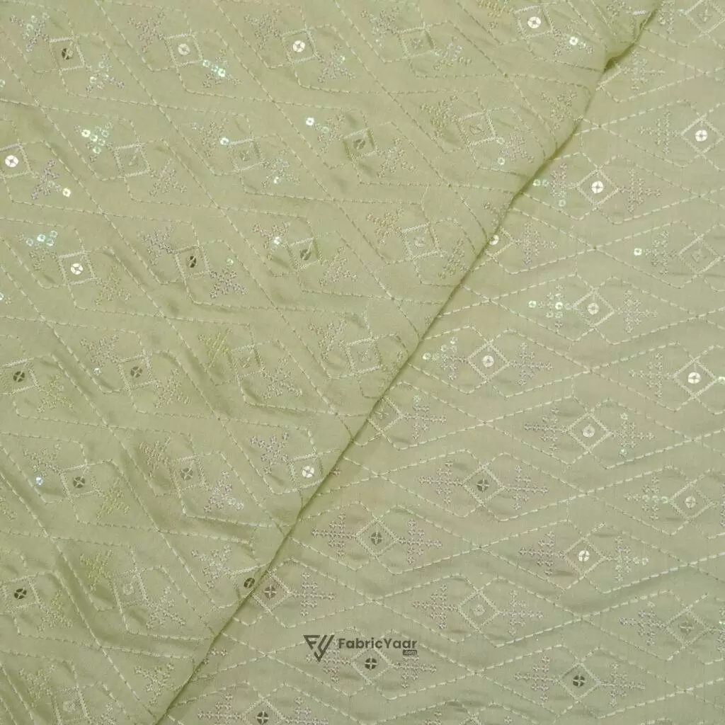Four Way Stretched Lachka Blue Suit / Pant Fabric  (Width 58 Inch)