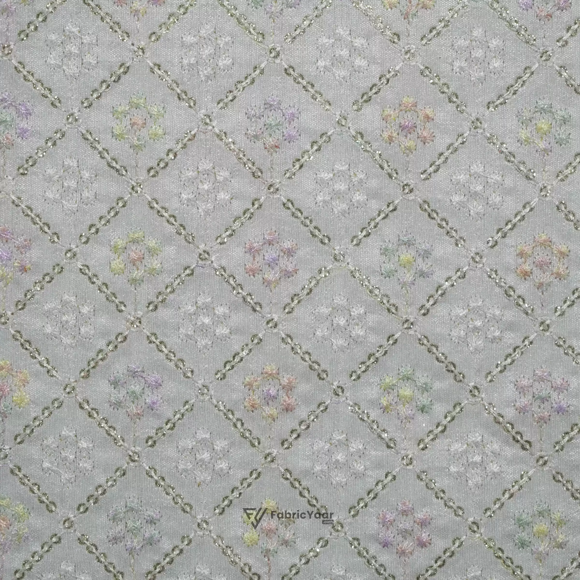 Four Way Stretched Lachka Blue Suit / Pant Fabric  (Width 58 Inch)