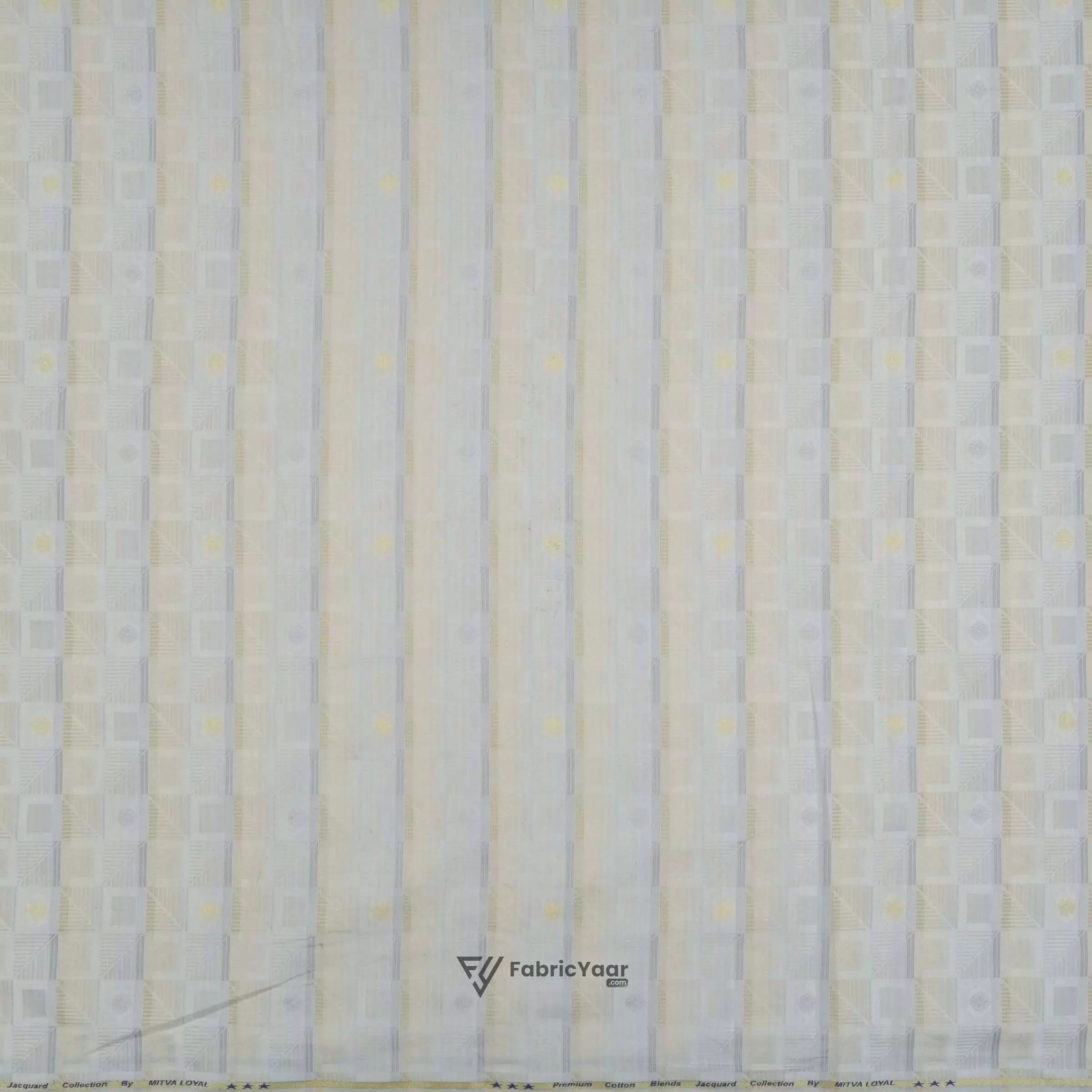 Four Way Stretched Lachka Blue Suit / Pant Fabric  (Width 58 Inch)