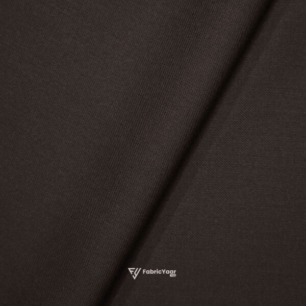 Cadini Italy T/R Dark Brown Pant/ Suit Fabric (Width 58 Inch)