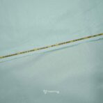 Mitva Cotton Linen Plain Sea Green Shirt / Kurta Fabric (Width 58 Inch)