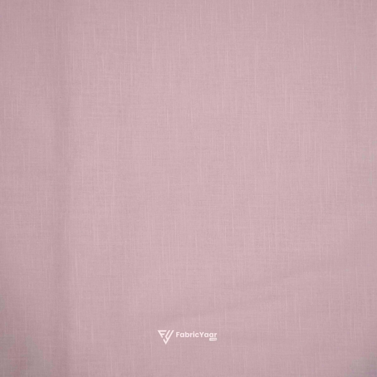 Mitva Cotton Linen Plain Favourite Pink Shirt / Kurta Fabric (Width 58 Inch)