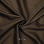 D&J T/R Textured Stretch Darkest Brown Pant / Suit Fabric (Width 58 Inch)