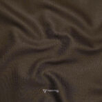 D&J T/R Textured Stretch Darkest Brown Pant / Suit Fabric (Width 58 Inch)
