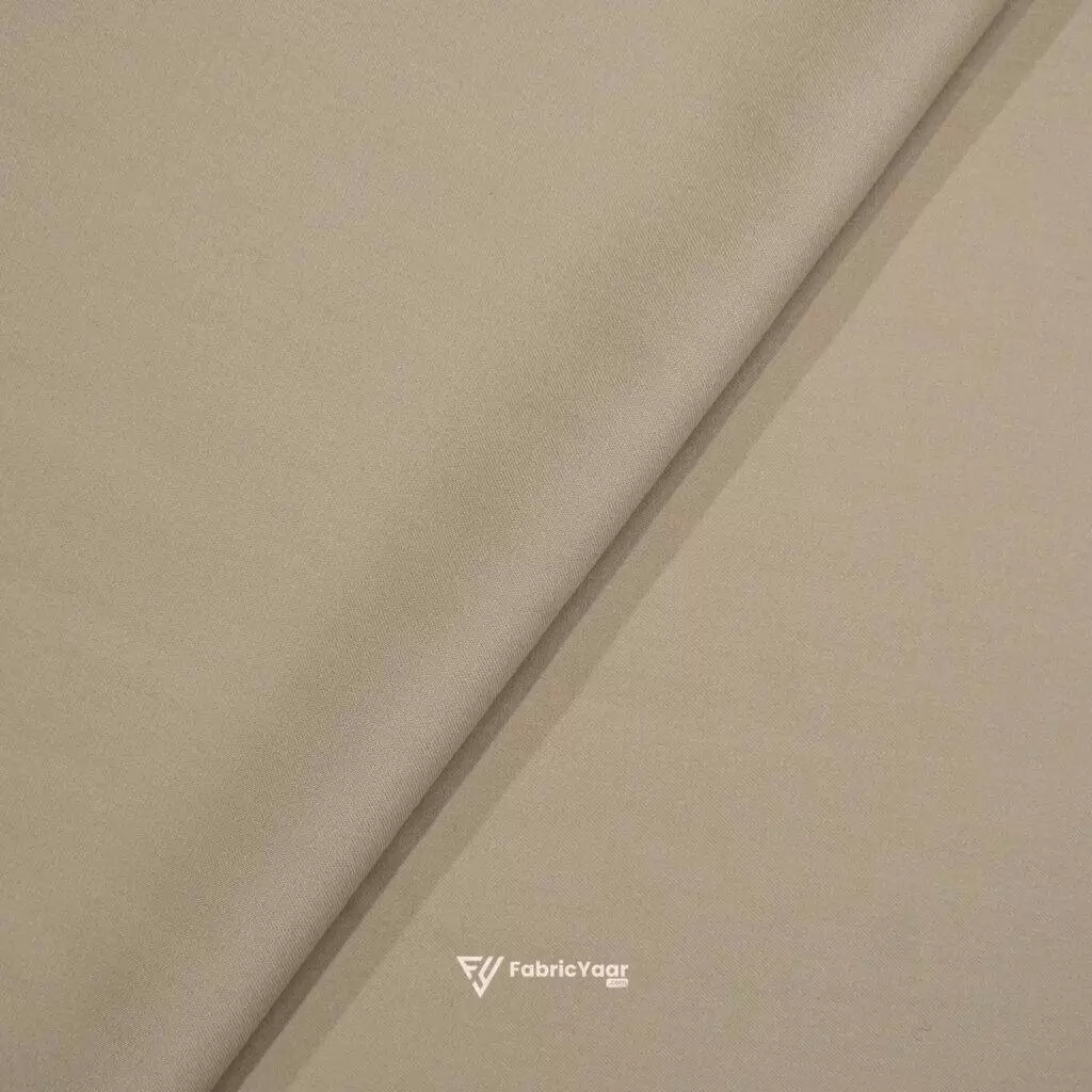 D&J T/R Plain Sand Camel Suit / Pant Fabric (Width 58 Inch)