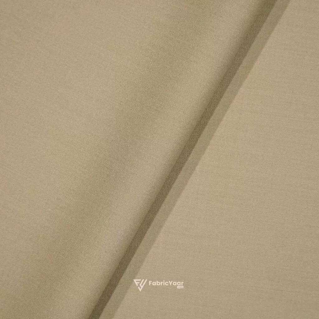 Imported T/R Plain Camel Suit / Pant Fabric (Width 58 Inch)