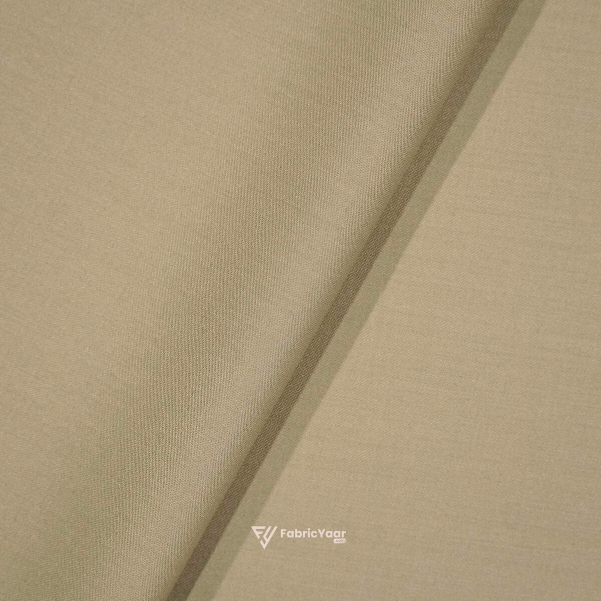 Imported T/R Plain Camel Suit / Pant Fabric (Width 58 Inch)