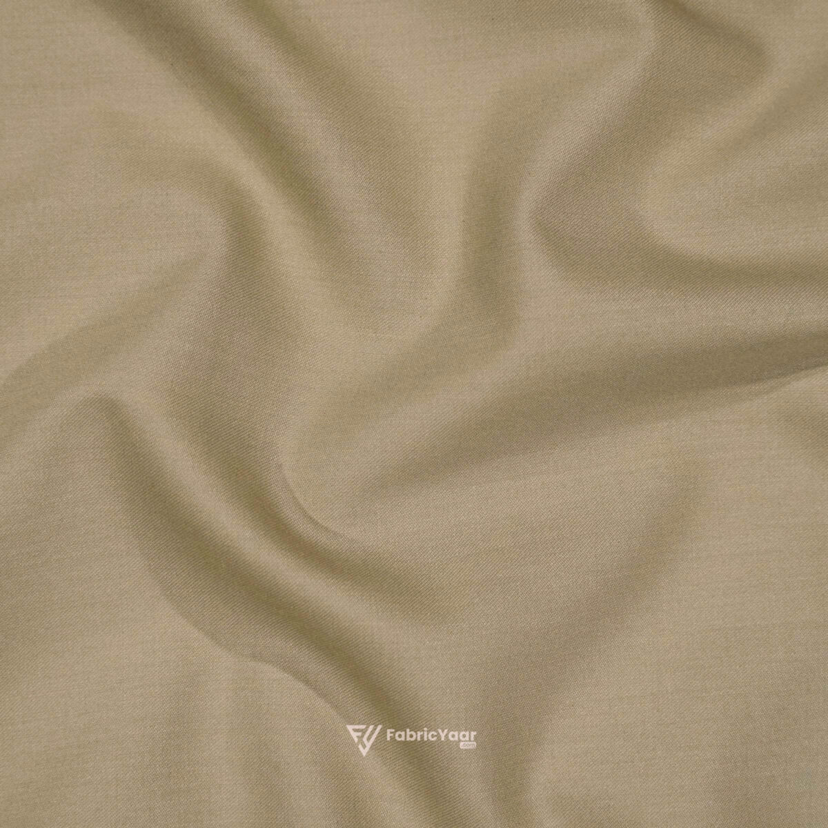 Imported T/R Plain Camel Suit / Pant Fabric (Width 58 Inch)