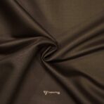 D&J Weighted T/R Plain Walnut Brown Suit / Pant Fabric (Width 58 Inch)